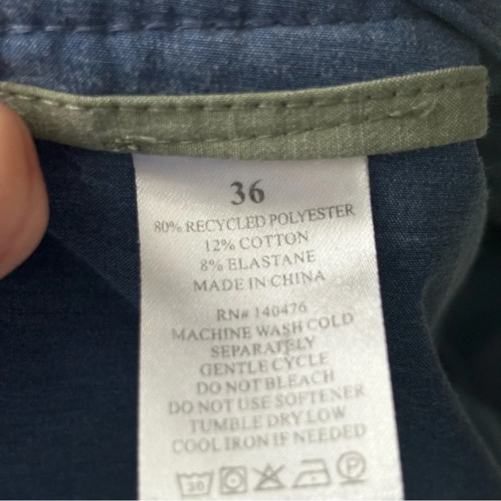 Faherty All Day 9” Shorts Blue Men’s Size 36 Blue